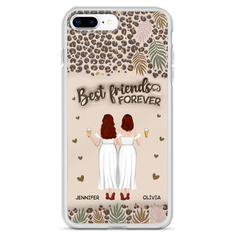 Bestie Forever - Personalized Custom 3D Inflated Effect Phone Case