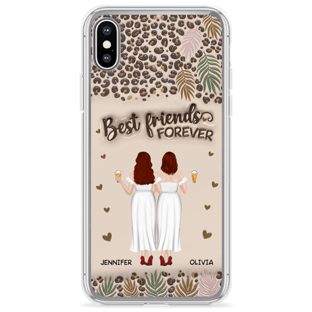 Bestie Forever - Personalized Custom 3D Inflated Effect Phone Case