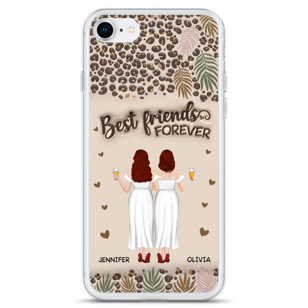 Bestie Forever - Personalized Custom 3D Inflated Effect Phone Case