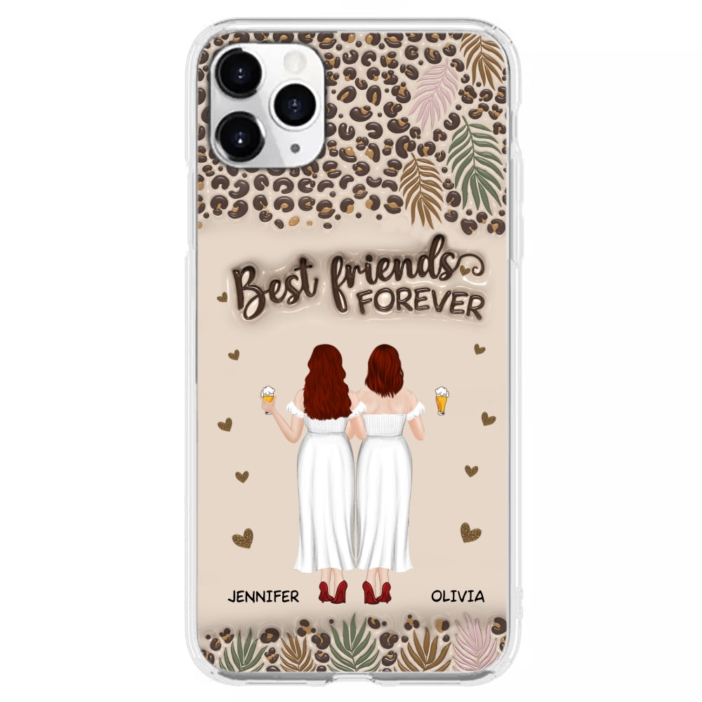 Bestie Forever - Personalized Custom 3D Inflated Effect Phone Case