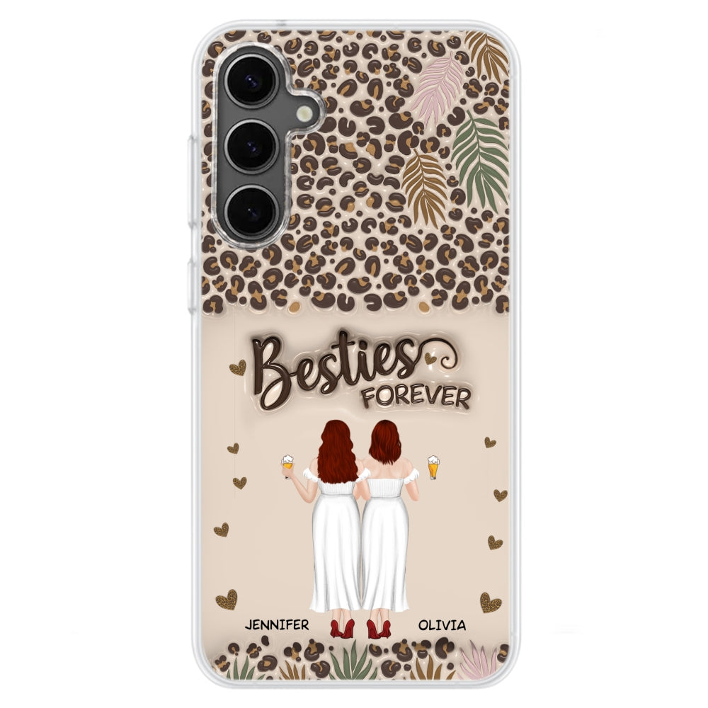 Bestie Forever - Personalized Custom 3D Inflated Effect Phone Case
