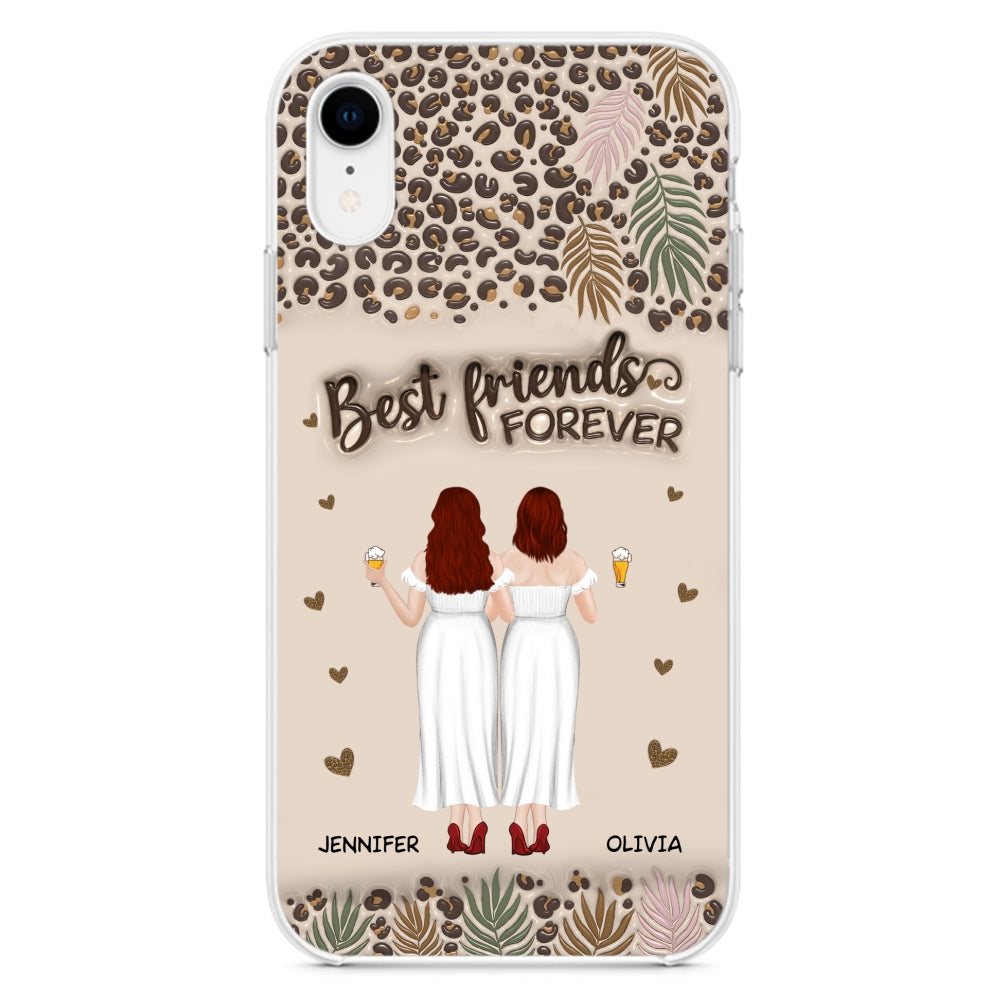 Bestie Forever - Personalized Custom 3D Inflated Effect Phone Case