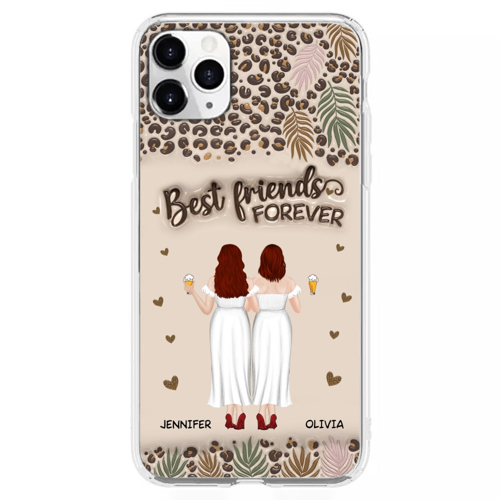 Bestie Forever - Personalized Custom 3D Inflated Effect Phone Case