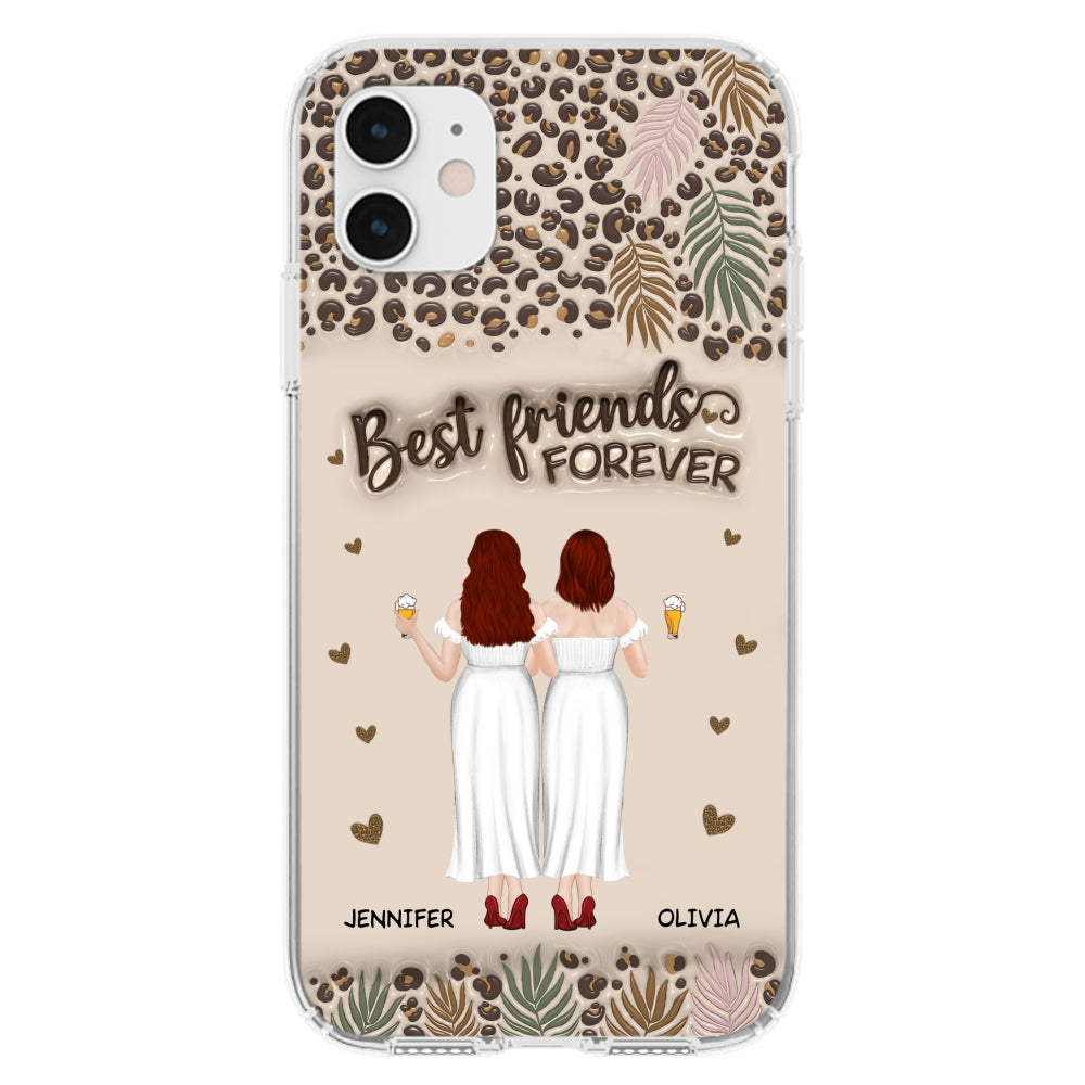 Bestie Forever - Personalized Custom 3D Inflated Effect Phone Case