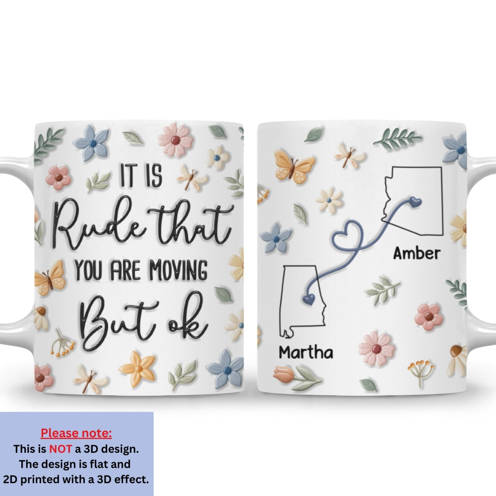 Who Allowed You To Move - Personalized Custom 3D Inflated Effect Mug