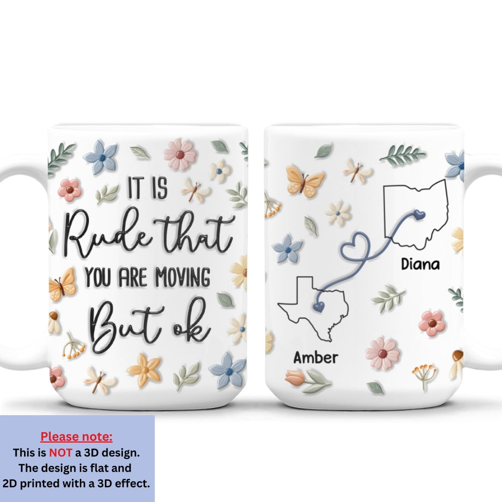 Who Allowed You To Move - Personalized Custom 3D Inflated Effect Mug