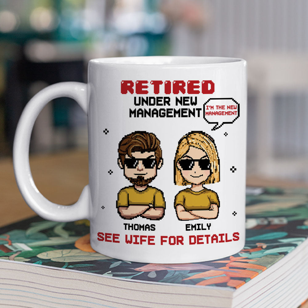 Under Wife Management - Personalized Custom Coffee Mug