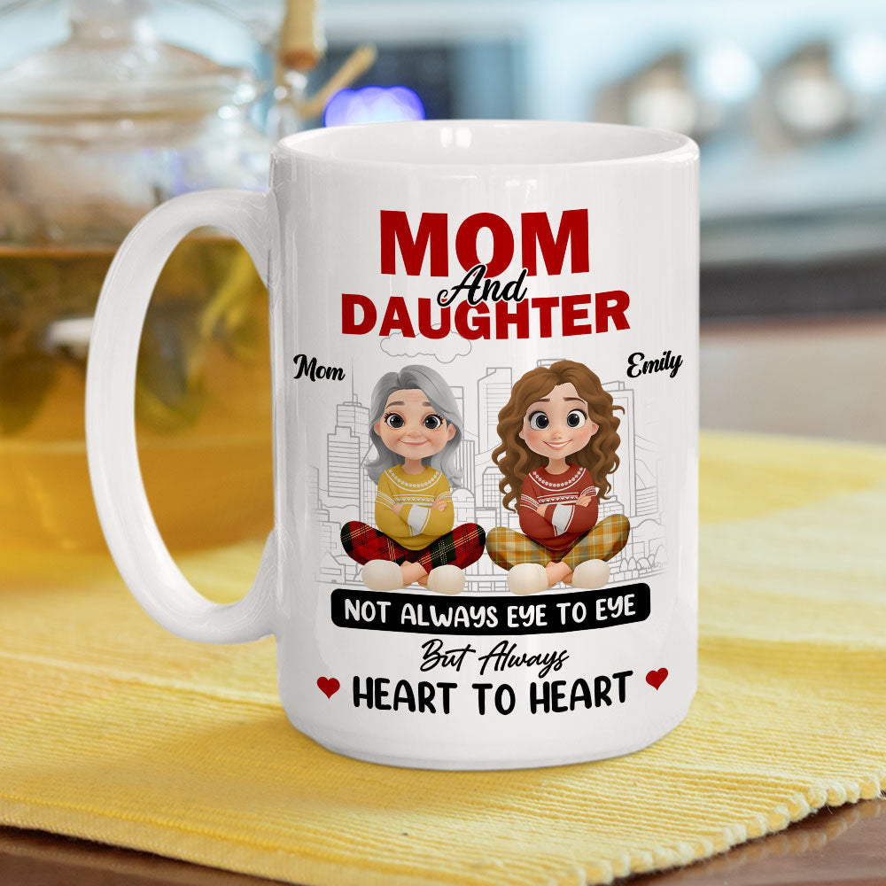 Tied Together By Pure Love - Personalized Custom Coffee Mug