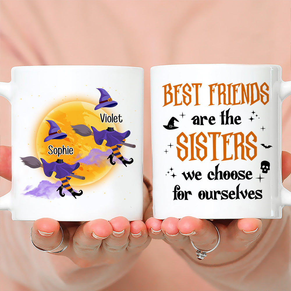 Witch Bestie - Personalized Custom Coffee Mug
