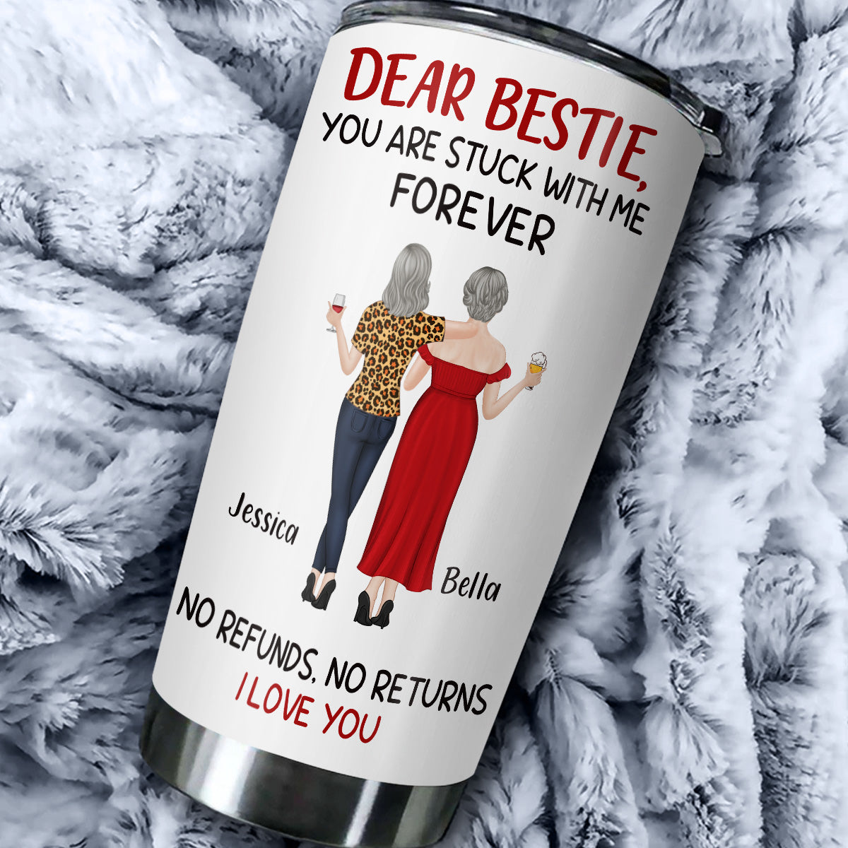 Stuck With Me - Personalized Custom Tumbler