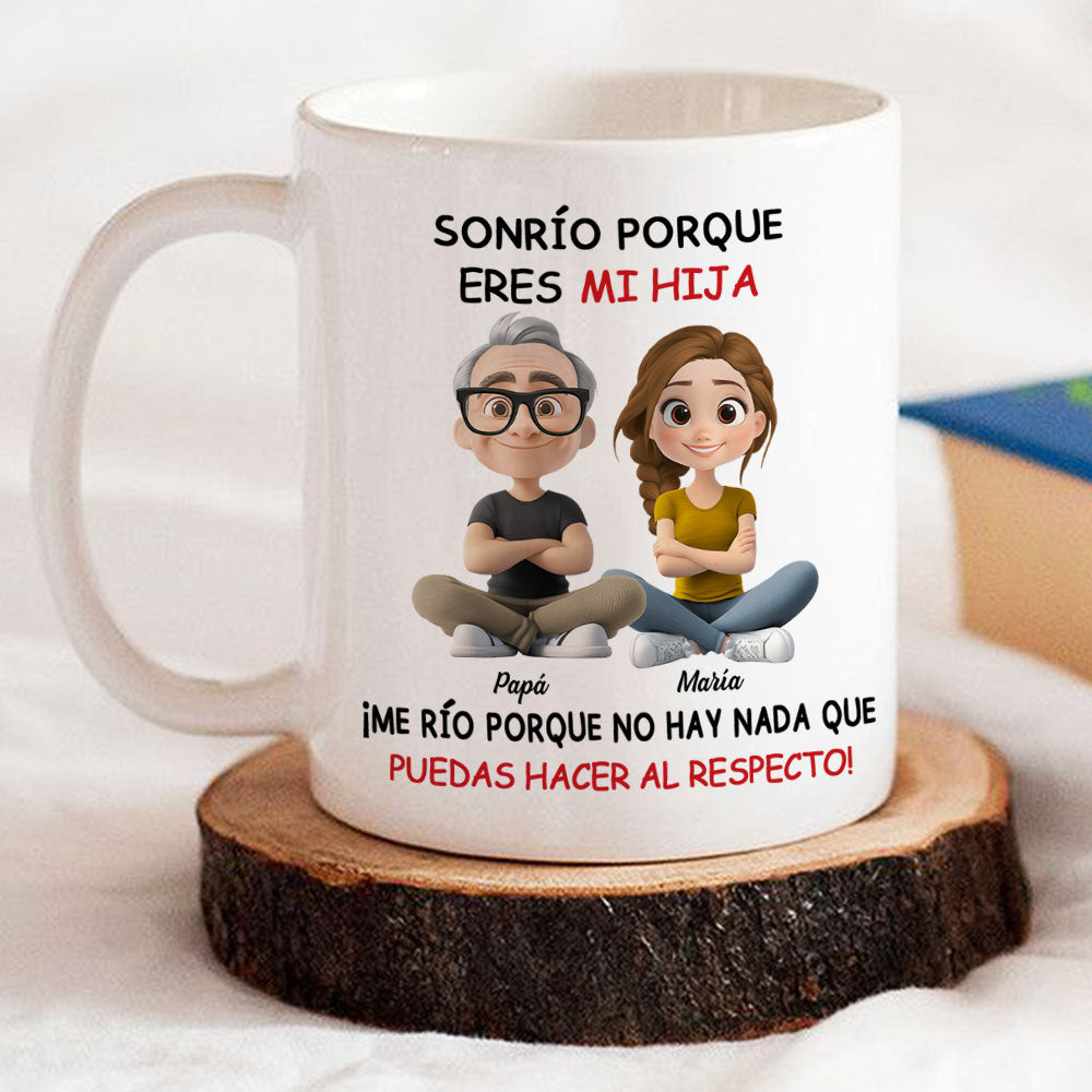 Mi hija - Taza de café personalizada