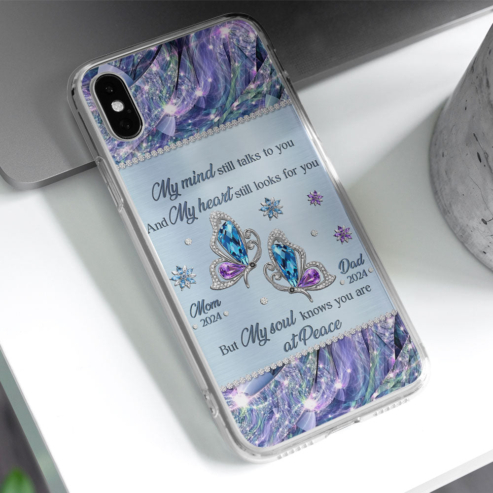 My Soul Knows You Are At Peace - Personalized Custom Phone Case