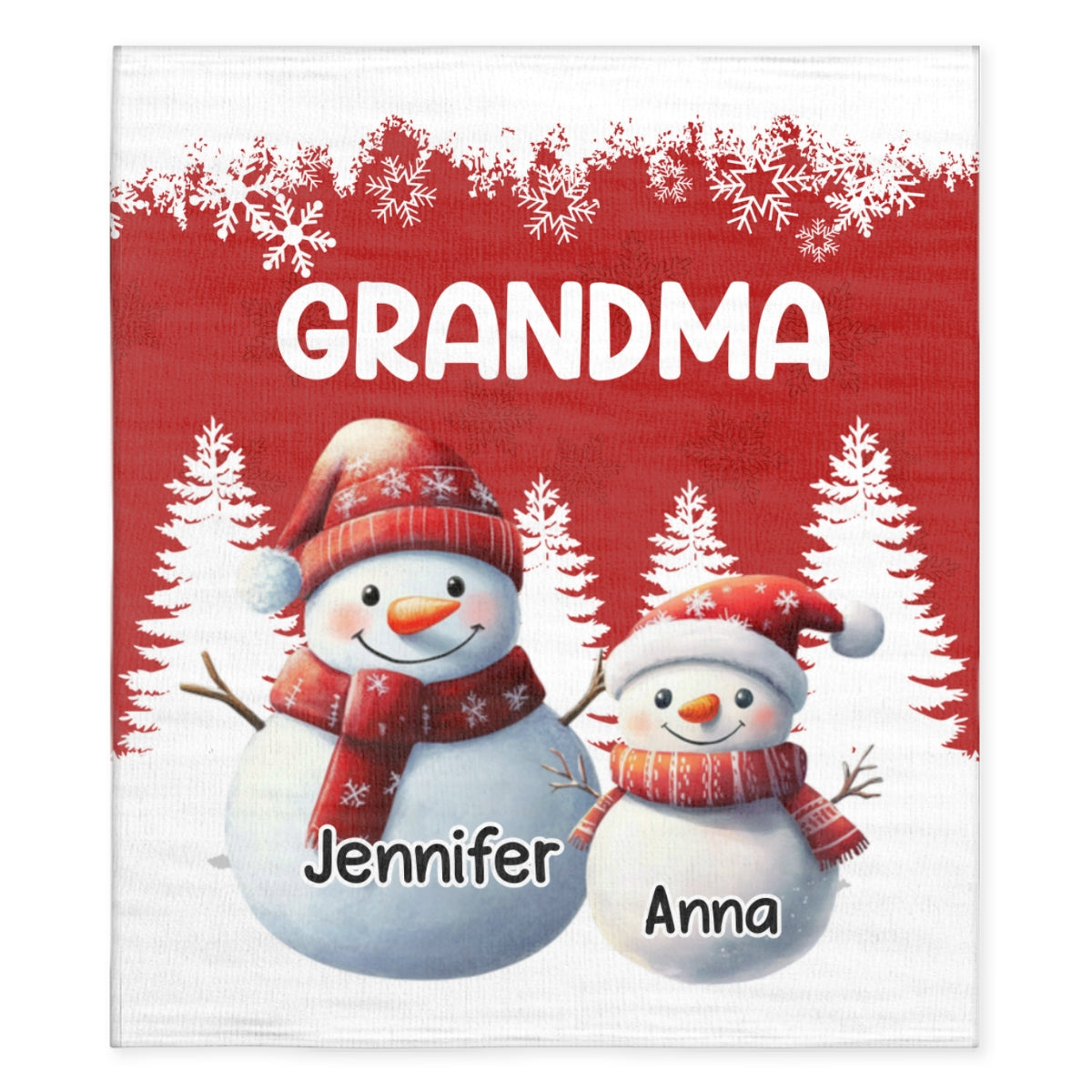 My Fav People Call Me - Personalized Custom Fleece Blanket