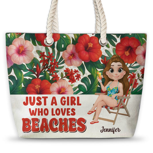 Love Beach - Personalized Beach Bag