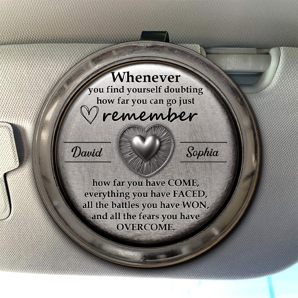 You Are Winer - Personalized Custom Car Visor Clip