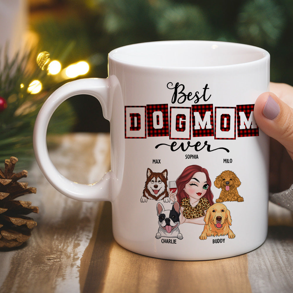 Best Mom Dad Of The Year - Personalized Custom Coffee Mug