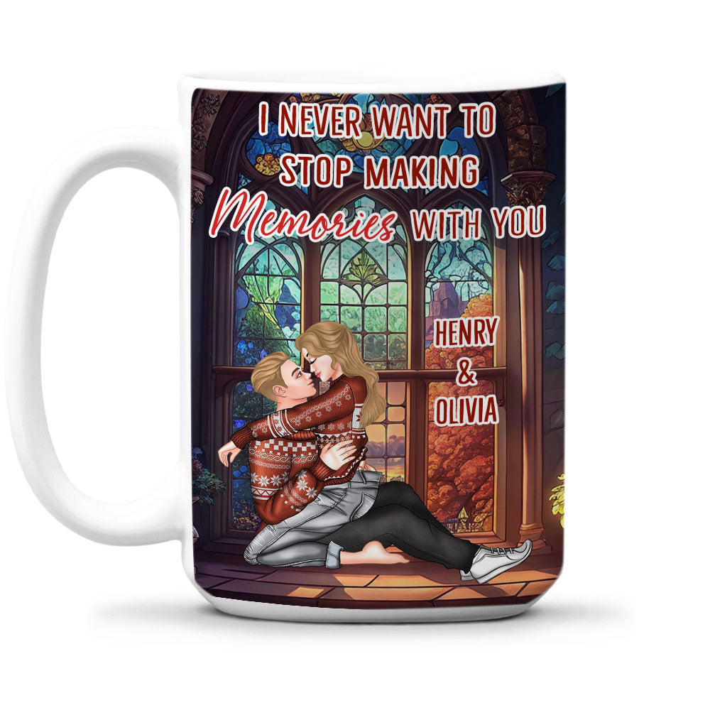 I Love You More With Each Passing Year - Personalized Custom Coffee Mug