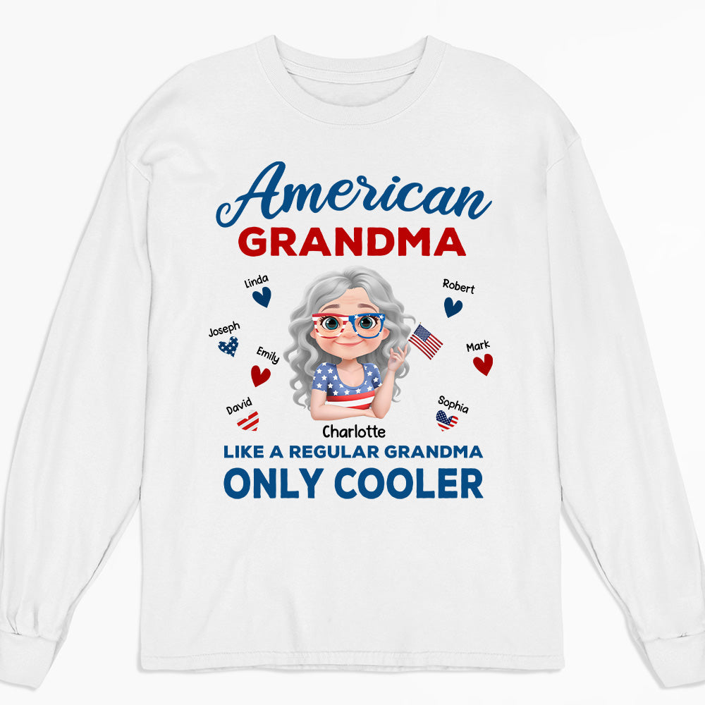Cooler Grandma - Personalized Custom Shirt