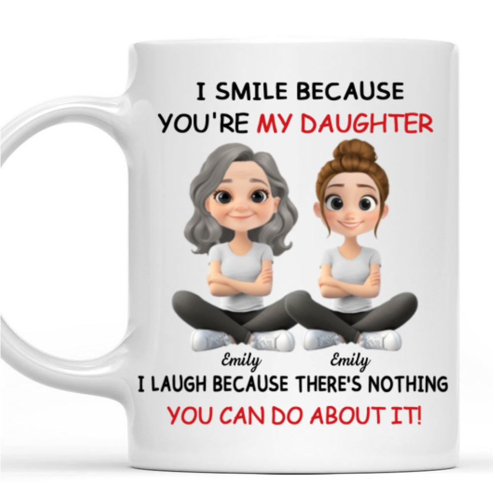 For Daughter - Personalized Custom Coffee Mug