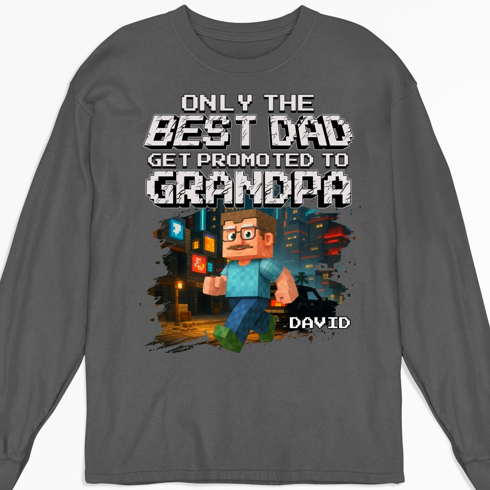 Soon To Be Grandpa - Personalized Custom Shirt