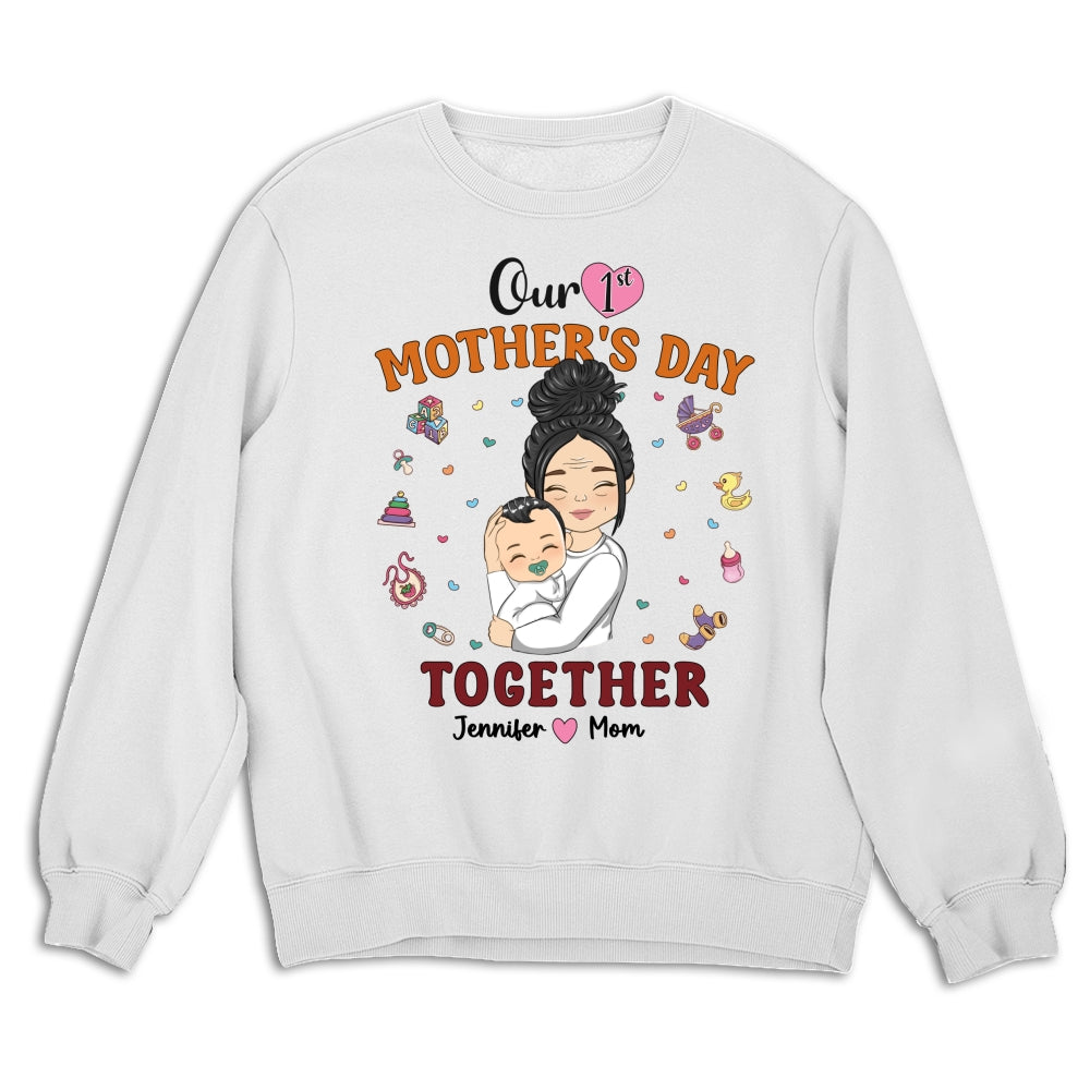 1st Mothers Day Together - Personalized Custom Shirt