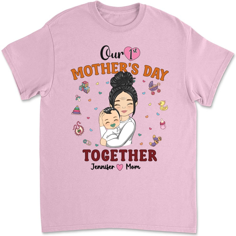 1st Mothers Day Together - Personalized Custom Shirt
