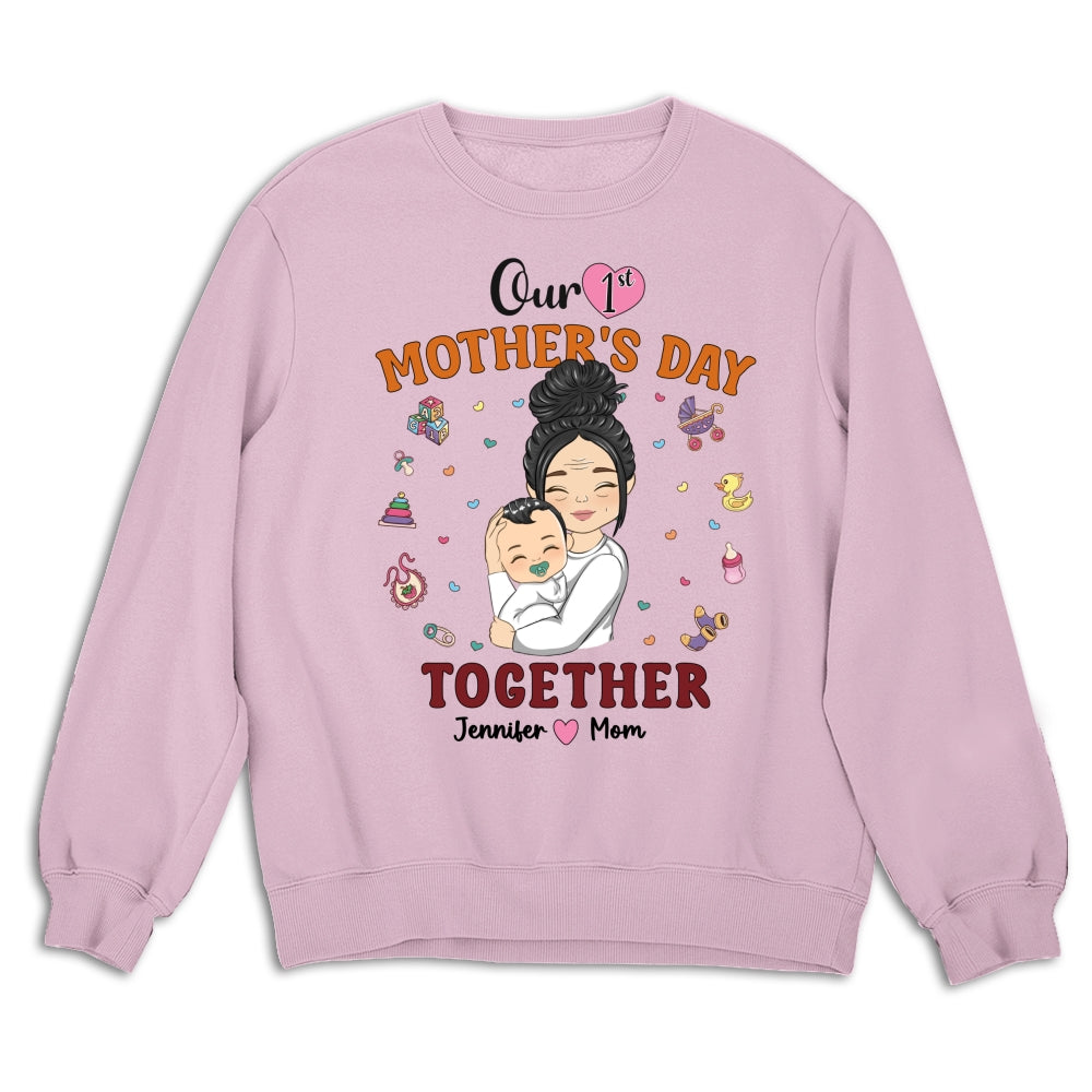 1st Mothers Day Together - Personalized Custom Shirt