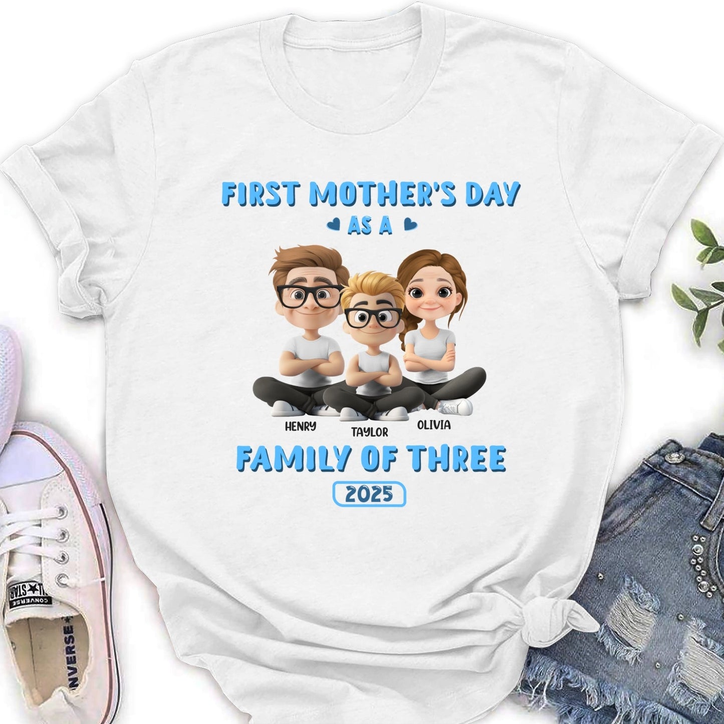 First Mother Day - Personalized Custom Shirt