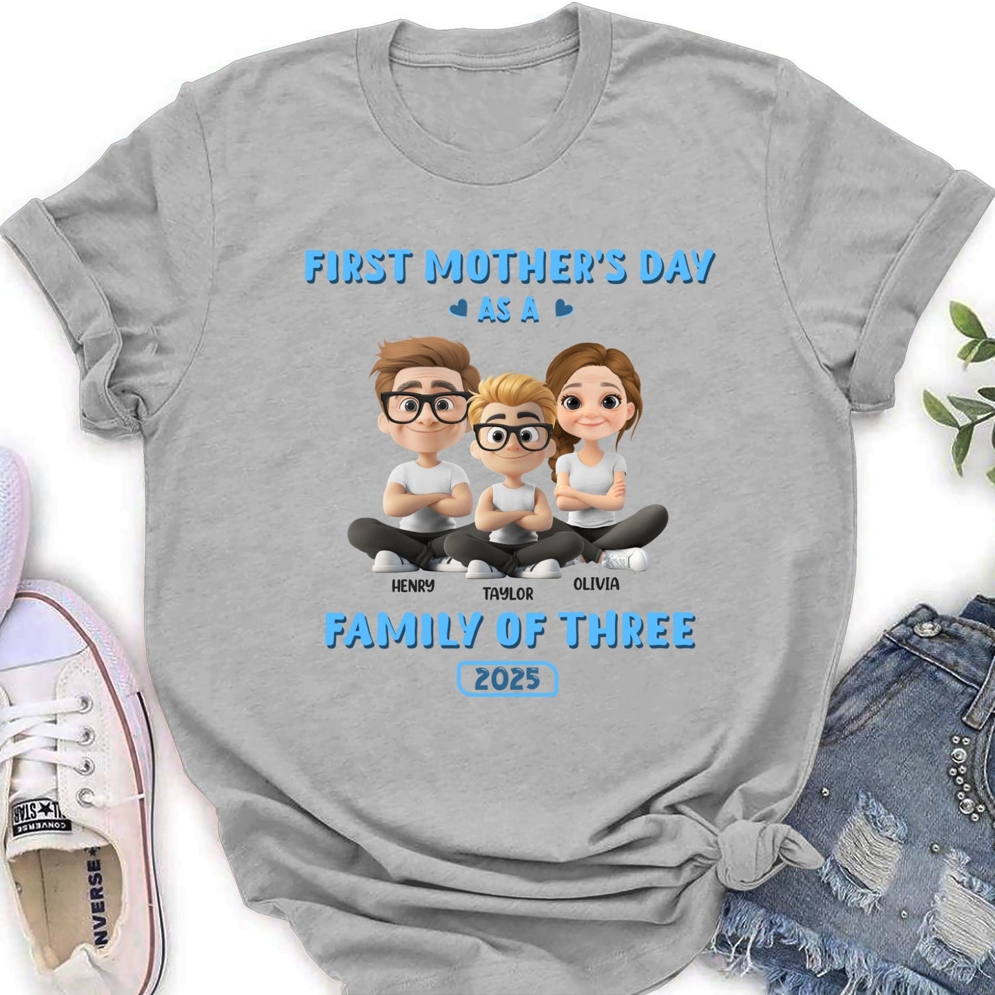 First Mother Day - Personalized Custom Shirt