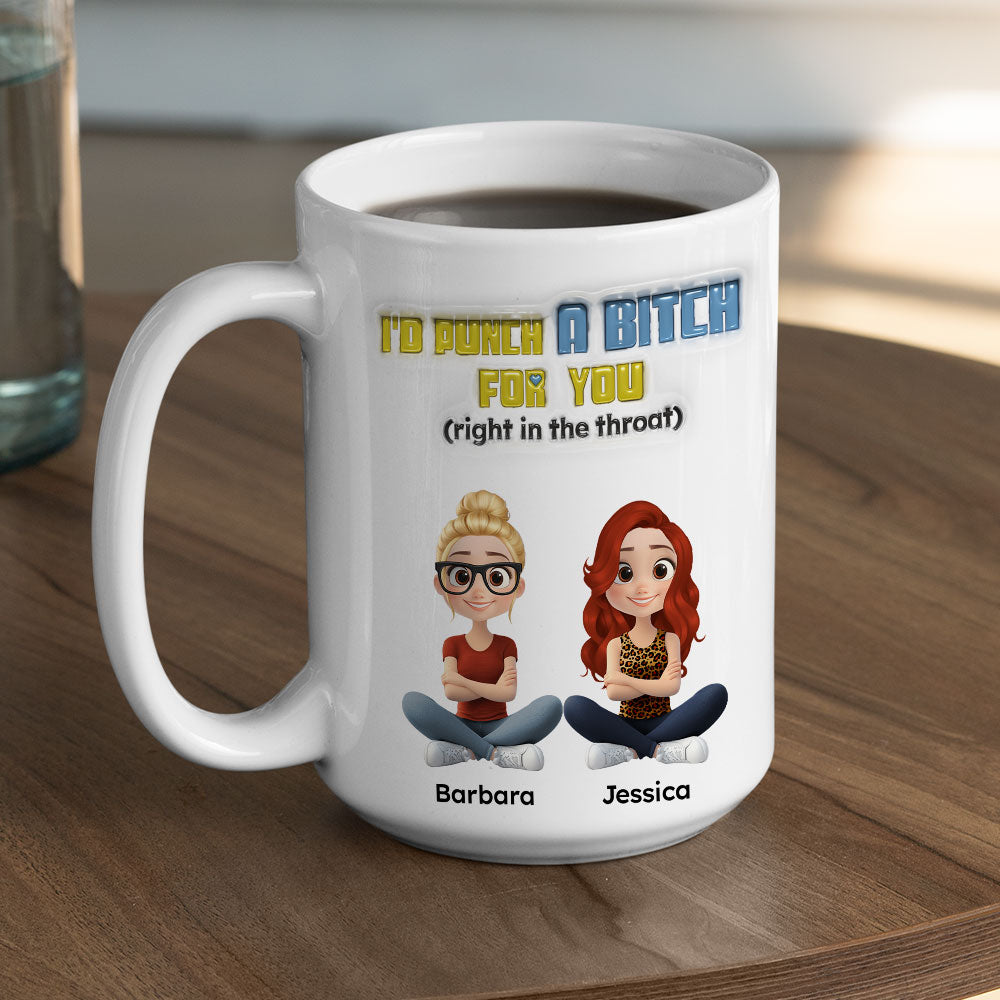 You And Me Has Unbreakable Bond - Personalized Custom 3D Inflated Effect Mug