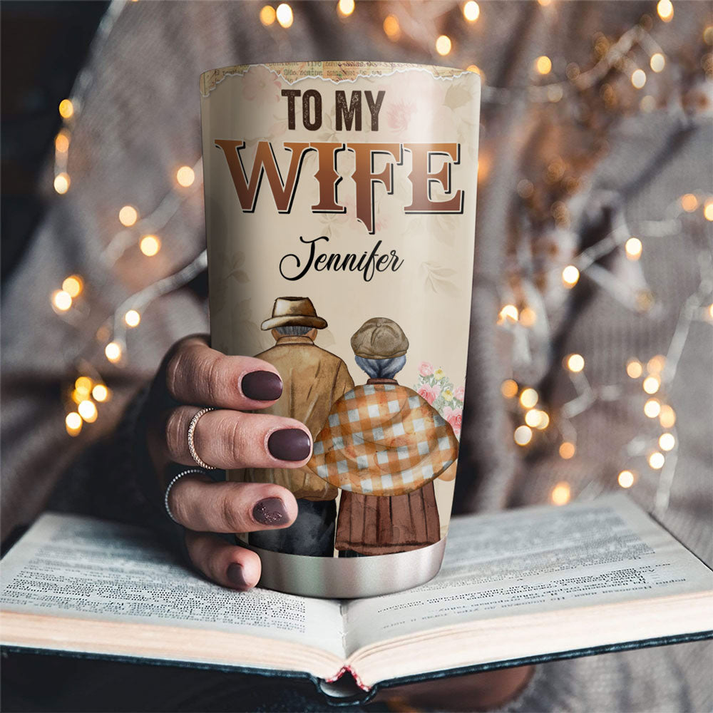 To My Wife Version 2 - Personalized Custom Tumbler