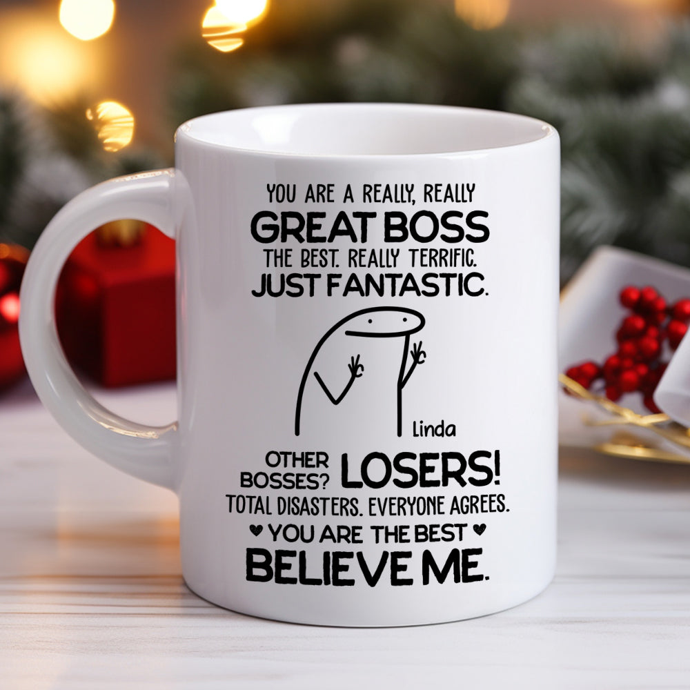 Believe Me - Personalized Custom Coffee Mug