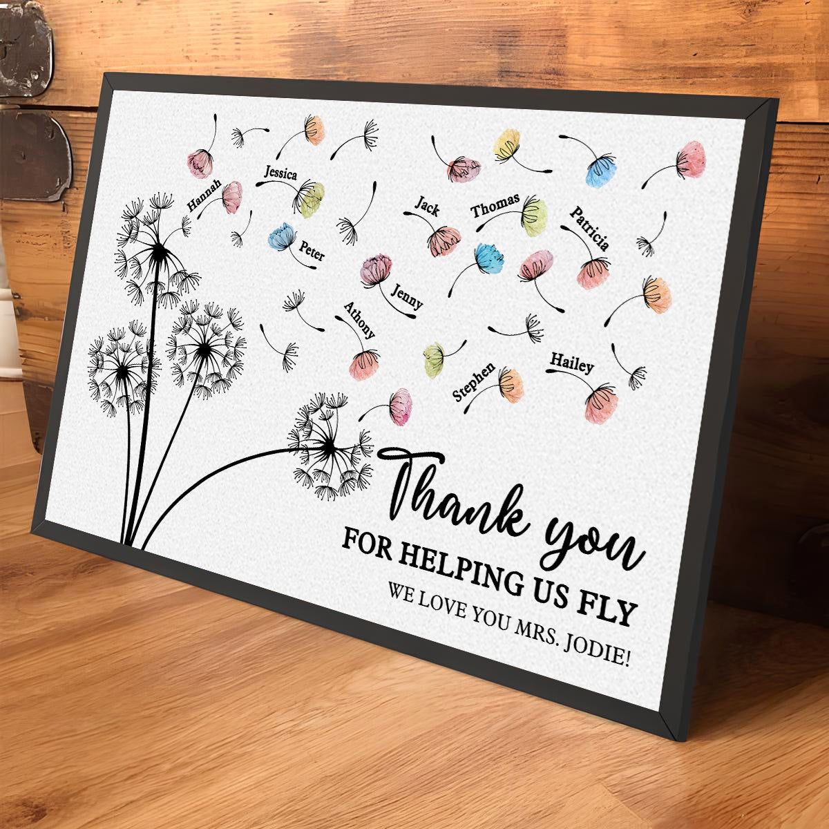 Thank You For Guiding Us - Personalized Custom Poster