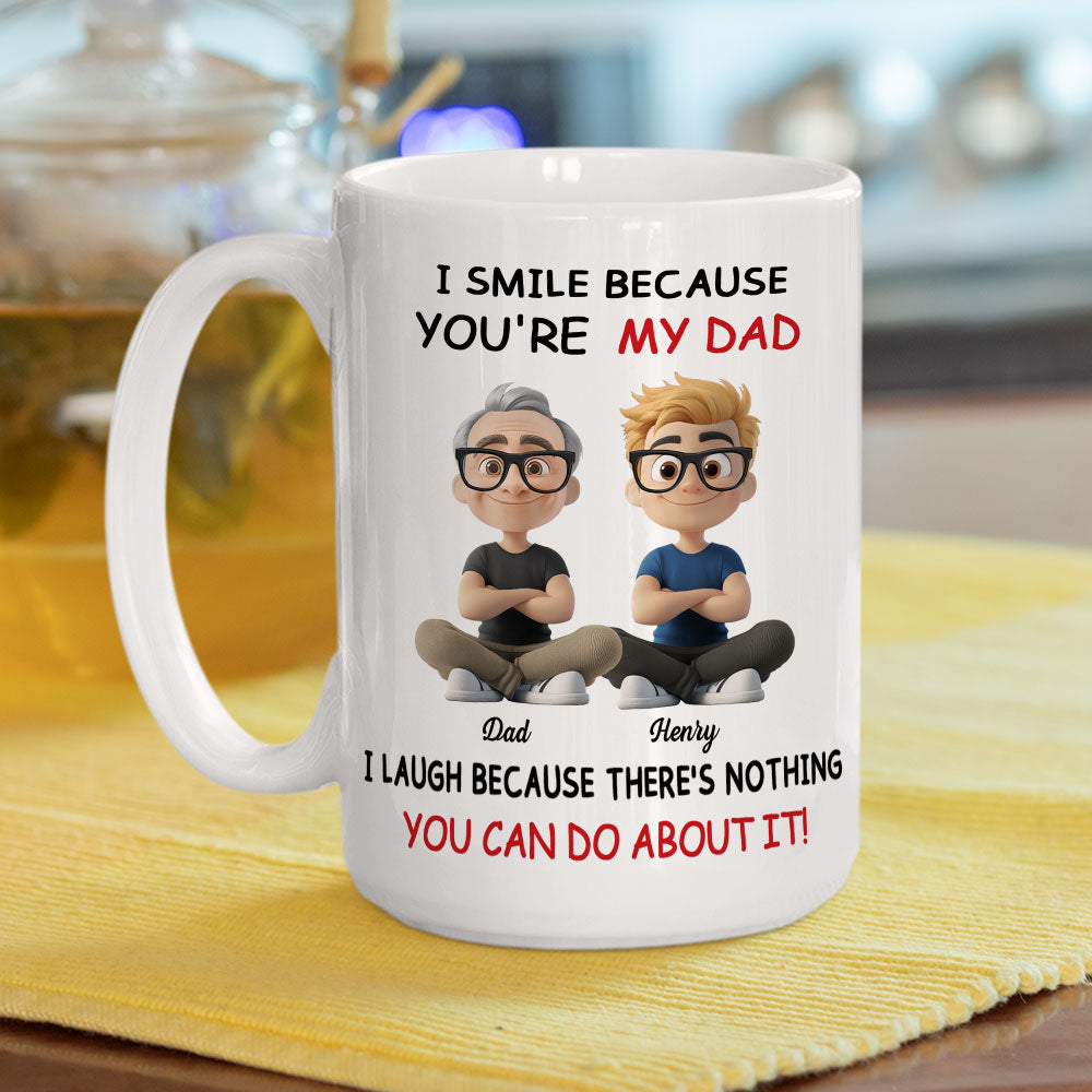 For Daddy - Personalized Custom Coffee Mug
