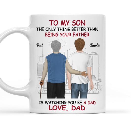 Proud Of You - Personalized Custom Coffee Mug