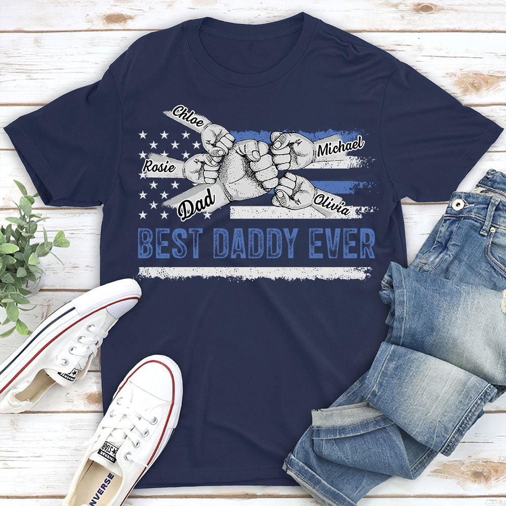 To The Best Dad - Personalized Custom Shirt