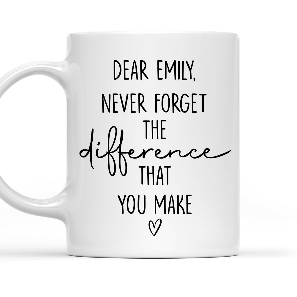 Keeping Going - Personalized Custom Coffee Mug