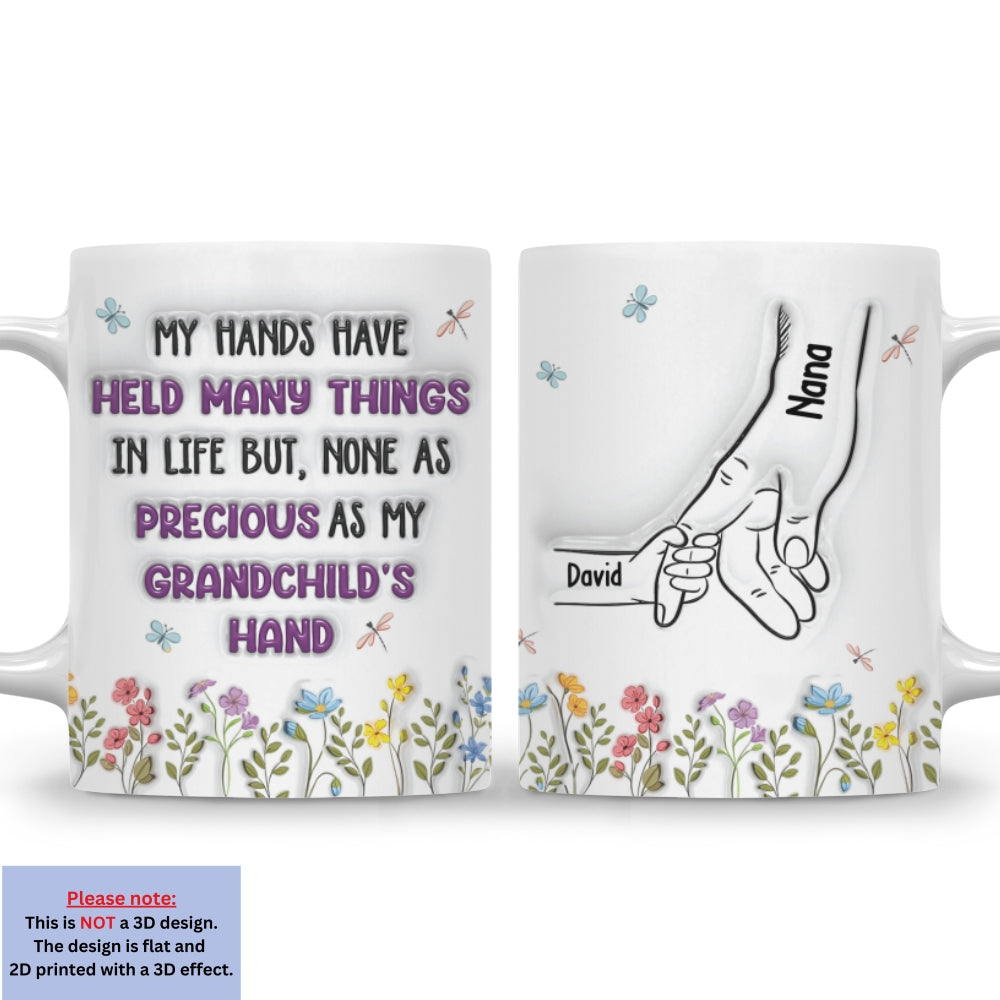 My Grandma Makes Life Brighter - Personalized Custom 3D Inflated Effect Mug
