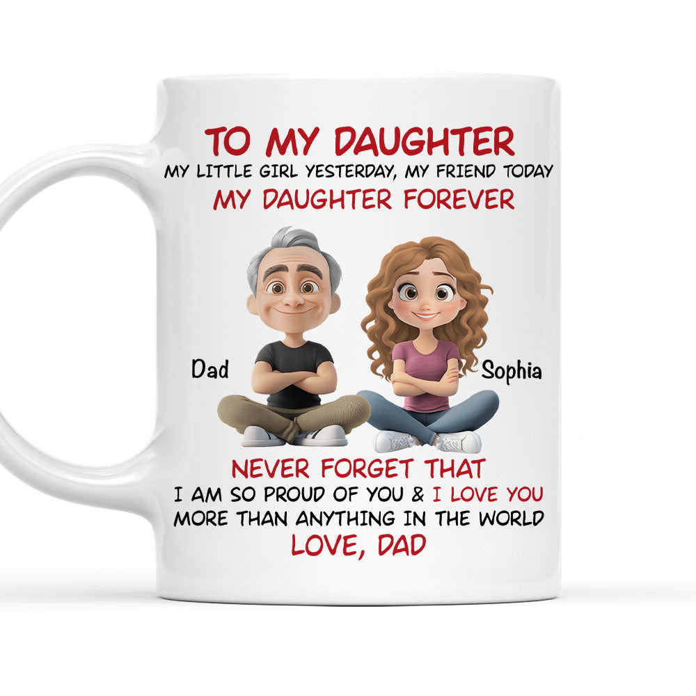 My Little Boy Yesterday - Personalized Custom Coffee Mug