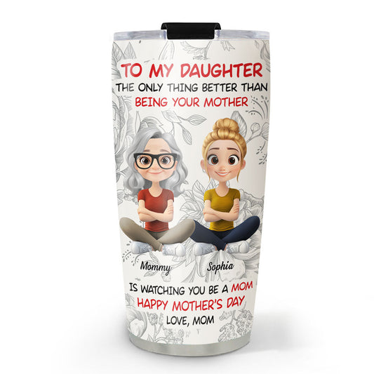 To My Little One - Personalized Custom Tumbler