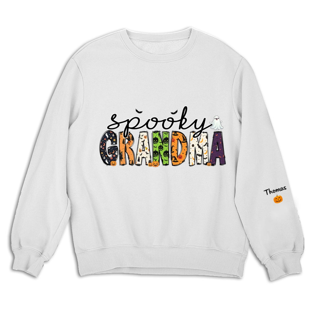Spooky Grandma - Personalized Custom Sweatshirt