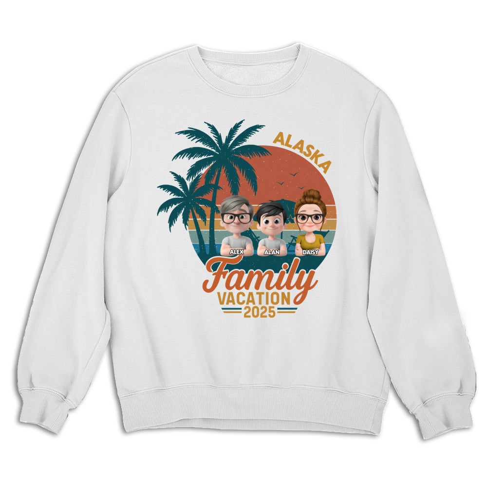 Family Vacation - Personalized Custom Shirt