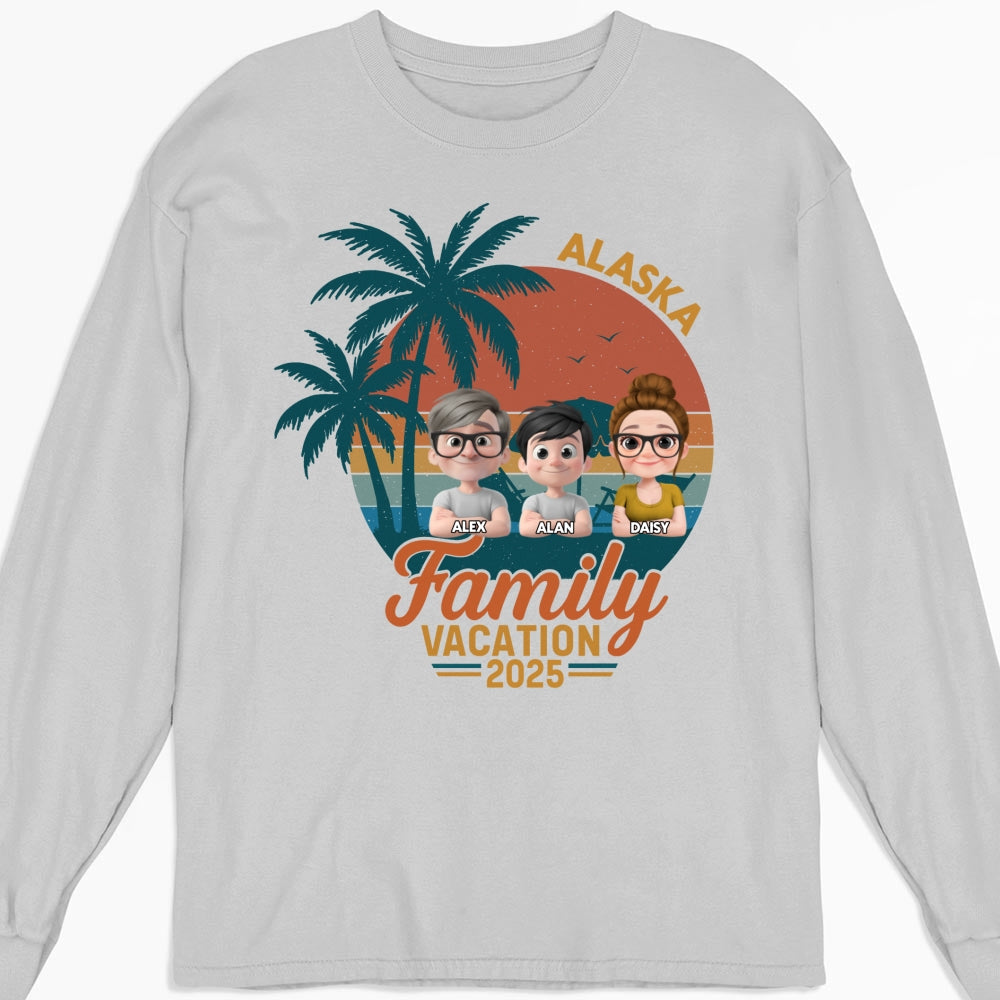 Family Vacation - Personalized Custom Shirt