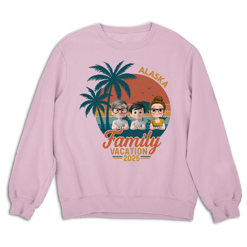Family Vacation - Personalized Custom Shirt