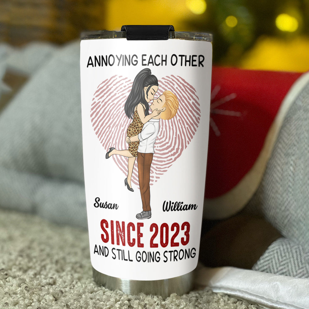 Annoying Each Other Version 2 - Personalized Custom Tumbler