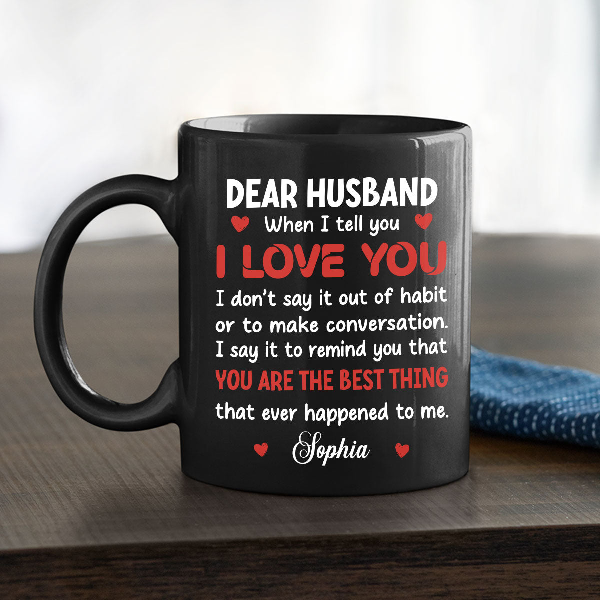 You Are Best Thing About Me - Personalized Custom Coffee Mug