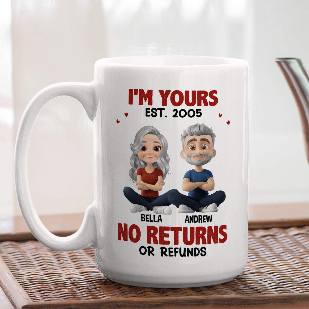 No Refunds - Personalized Custom Coffee Mug