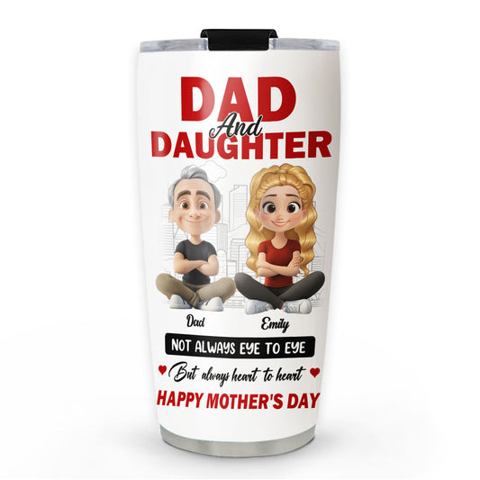 Different Minds One Loving Bond - Personalized Custom Tumbler