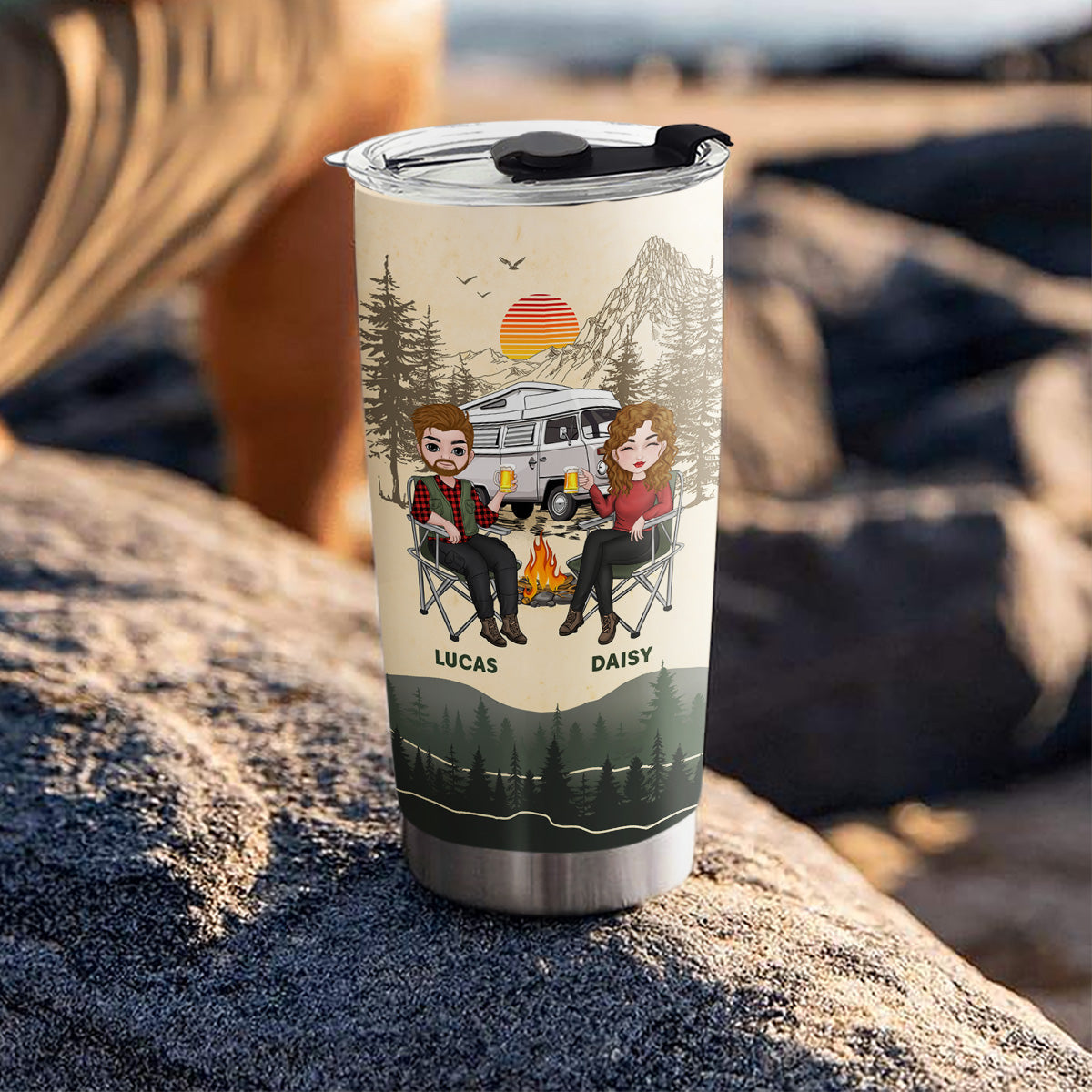 Camping Partners - Personalized Custom Tumbler