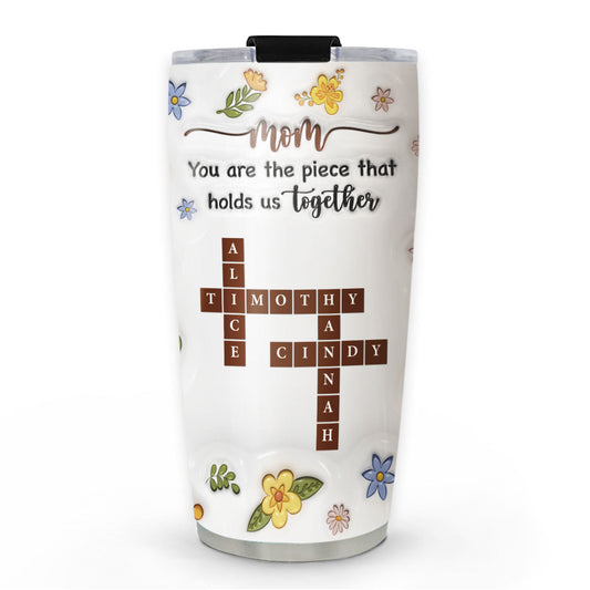 You Are A Special Piece Mom - Personalized Custom 3D Inflated Effect Tumbler